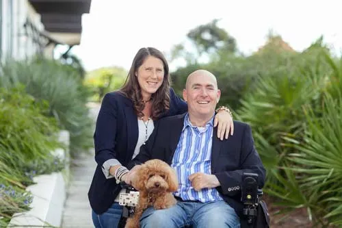 Profile picture of Danny and Michelle Margagliaano along with their dog Thomas.